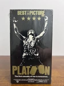 PLATOON vhs new Factory Sealed LIVE HOME VIDEO Original Watermark Version